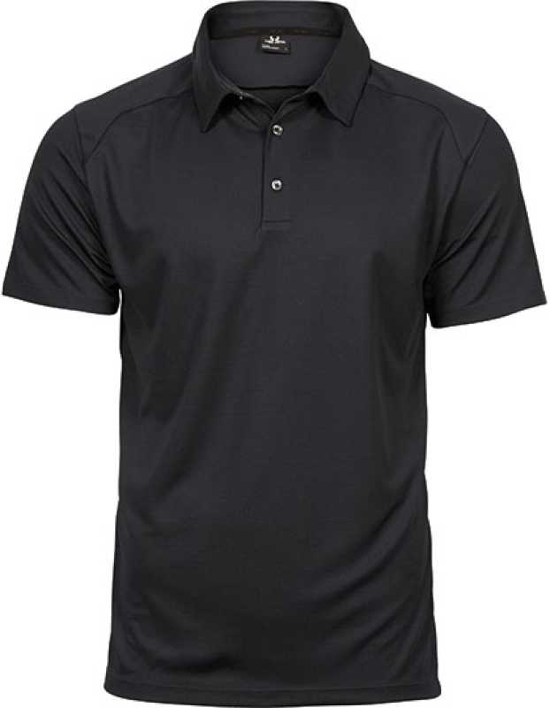 Unisex polkošela (Tee Jays Mens Luxury Sport Polo) > čierna > M