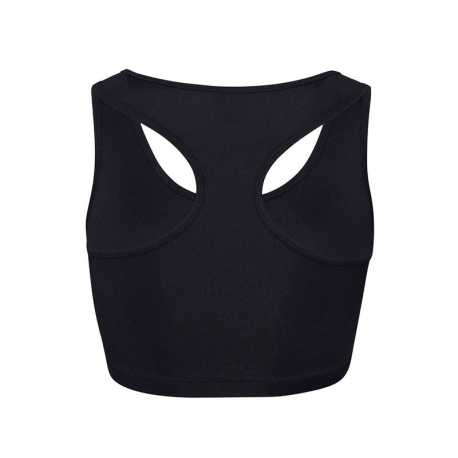 Dámske tielko (Just Cool WOMEN'S COOL SPORTS CROP TOP) > čierna (jet) > L
