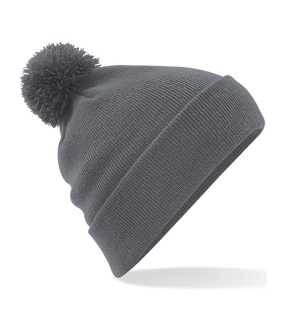 Unisex čiapka (Beechfield Original Pom Pom Beanie) > šedá (graphite)