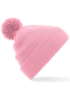 Unisex čiapka (Beechfield Original Pom Pom Beanie) > ružová (dusky)