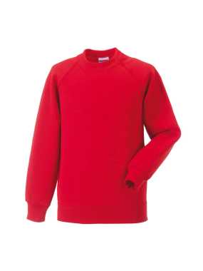 Detská mikina(Children's Classic RUSSELL) > červená (bright) > 7/8