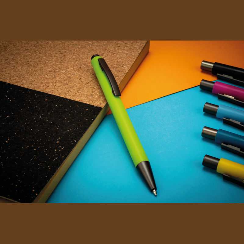 Plastové guľôčkové pero > zelená(apple)