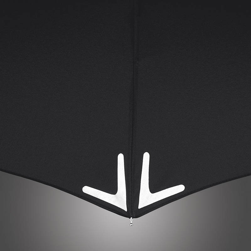 Skladací dáždnik (FARE Mini umbrella Safebrella® LED light) > čierna