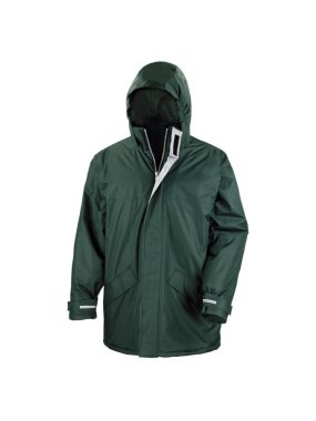 Unisex bunda (RESULT CORE WINTER PARKA) > zelená (bottle) > S