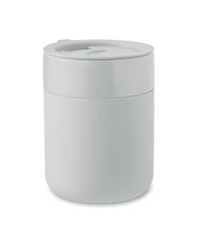 Keramický pohár 330 ml > biela