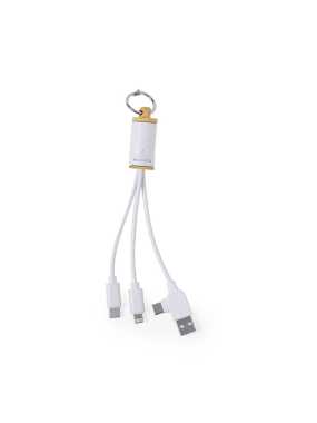 USB nabíjací kábel > biela