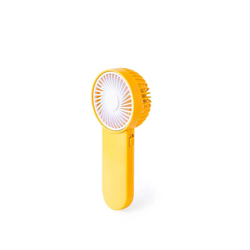Elektrický ručný ventilátor > žltá