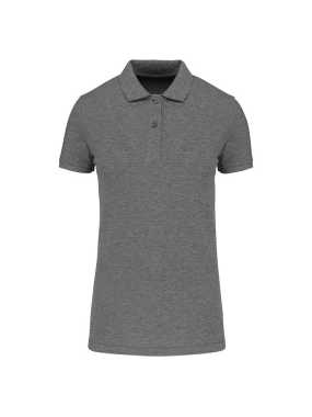 Dámska polokošeľa (KARIBAN LADIES' ORGANIC 180 PIQUÉ POLO SHIRT) > šedá (heather) > L