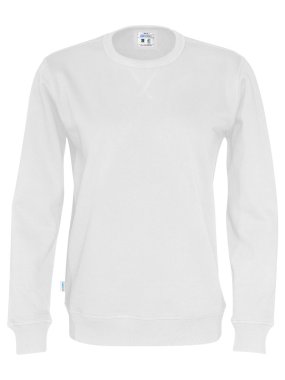 Unisex mikina (COTTOVER CREW NECK) > biela > XS