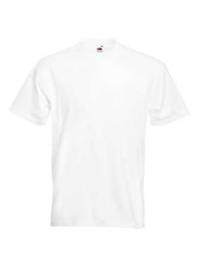 Pánske tričko (FRUIT OF THE LOOM Super Premium T) > biela > M