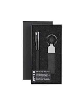 Sada pero a kľúčenka > čierna