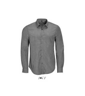 Pánska košeľa (SOL’S BARNET MEN) > šedá (deep melange) > 2XL