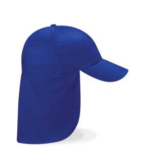 Detská šiltovka (Beechfield Junior Legionnaire Style Cap) > modrá (bright royal)