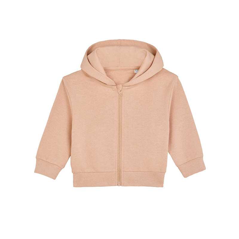 Detská mikina (STANLEY/STELLA Baby Connector) > ružová (fraice peche) > 18/24M