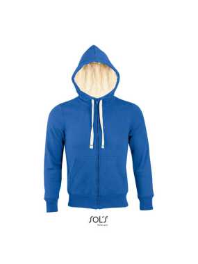 Unisex mikina (SOLS SHERPA UNISEX ZIPPED JACKET) > modrá (royal) > L