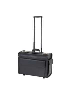 Aktovka na kolieskach > čierna