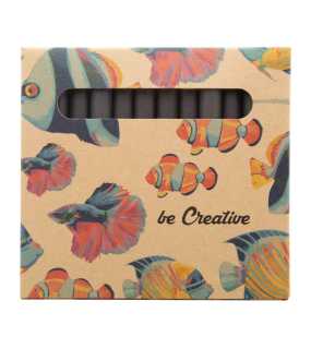 | Sada 12 ks pasteliek na zákazku > prírodná