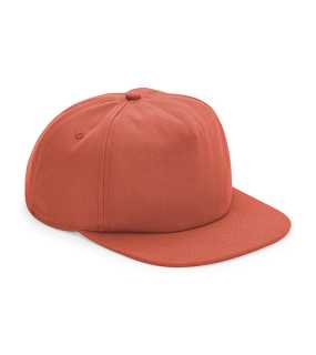 5 panelová unisex šiltovka(BF Unstructured 5 Panel Cap)>oranžová(terracotta)