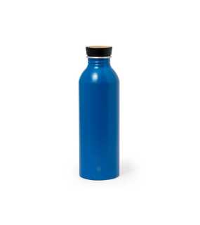 Recyklovaná hliníková flaša > modrá