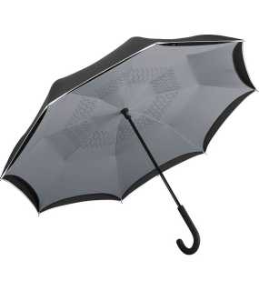 Dáždnik (FARE Regular umbrella Contrary) > čierna / šedá