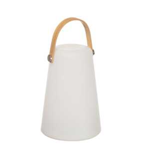 Nabíjateľná stolová lampa Warrington, 800 mAh > transparentná