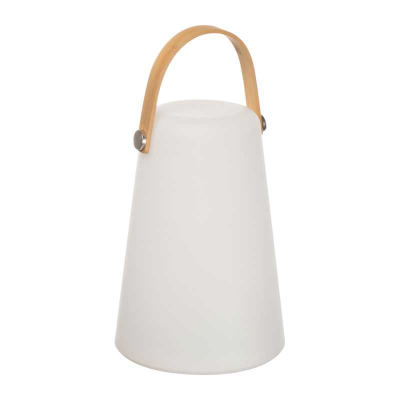 Nabíjateľná stolová lampa Warrington, 800 mAh > transparentná