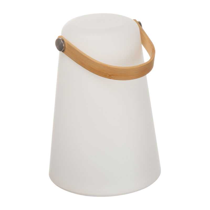 Nabíjateľná stolová lampa Warrington, 800 mAh > transparentná