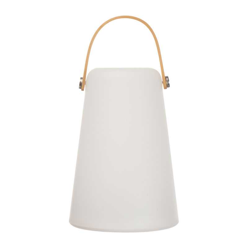 Nabíjateľná stolová lampa Warrington, 800 mAh > transparentná