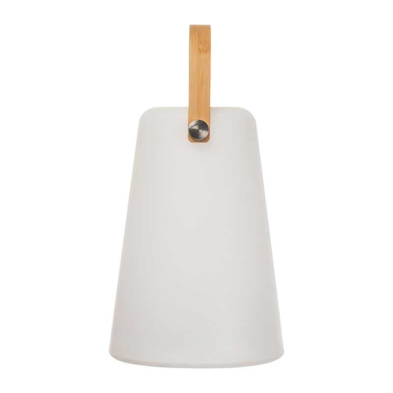 Nabíjateľná stolová lampa Warrington, 800 mAh > transparentná