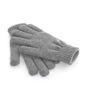 Unisex rukavice (Beechfield TouchScreen Smart Gloves) > šedá (heather) > L/XL