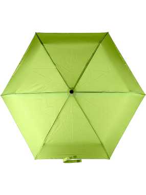 Skladací automatický dáždnik RPET s rúčkou > zelená (light)