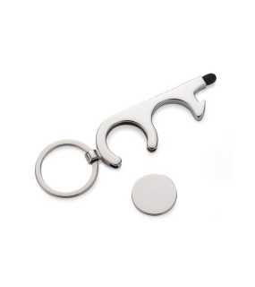 Anti-touch kľúčenka > strieborná