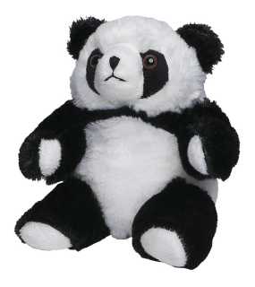 Plyšová hračka (MBW Panda Steffen) > čierna / biela > M