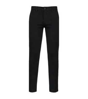 Pánske nohavice (Kariban"MEN'S CHINO TROUSERS") > čierna > 38