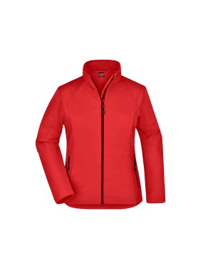 Dámska softshell bunda (JN Ladies' Softshell Jacket) > červená > XL