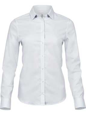 Dámska košela (Tee Jays Womens Stretch Luxury Shirt) > biela > 2XL