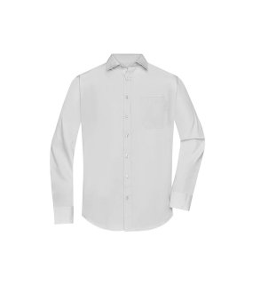 Pánska košeľa(JN Mens Shirt Longsleeve Poplin) > šedá (light) > S