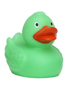 Kačička do vane (MBW Squeaky duck Magic with colour change) > zelená