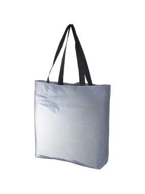 Taška z polyesteru 100D > strieborná