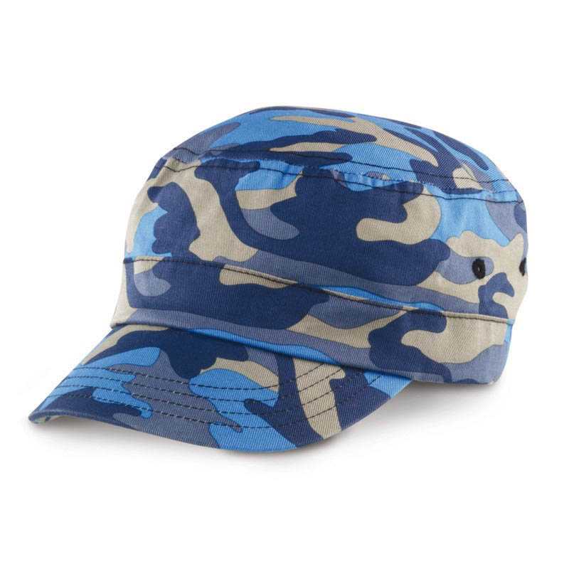 Šiltovka (RESULT URBAN CAMO CAP) > modrá (indigo)