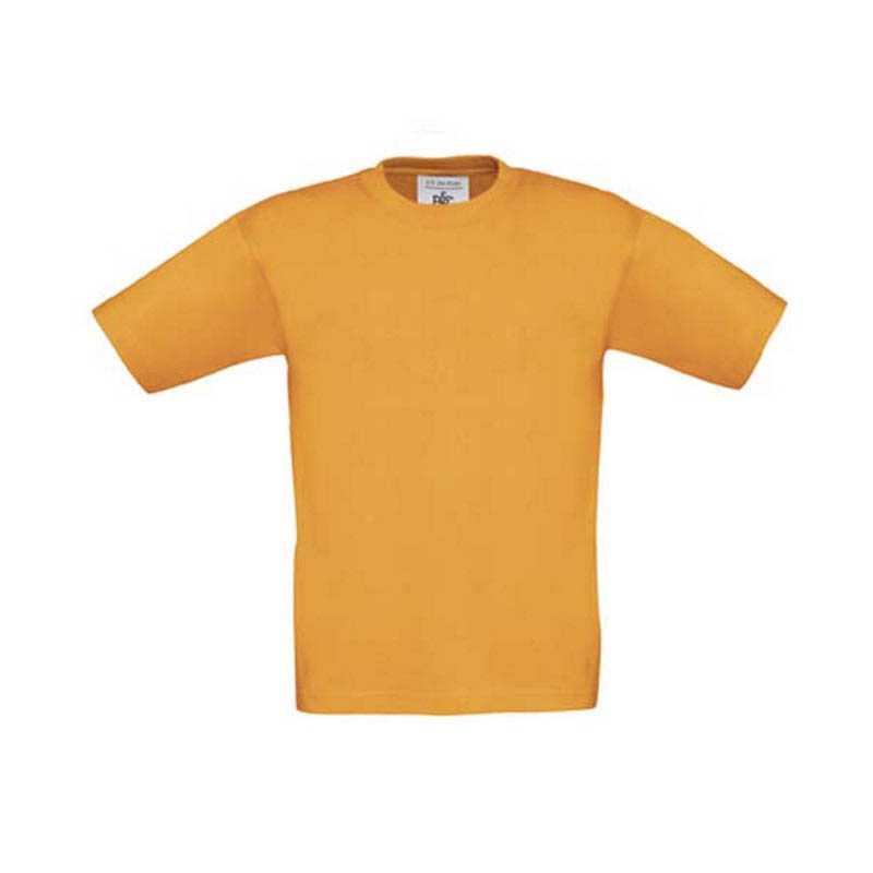 Detské tričko (B&C EXACT 150/KIDS) > oranžová (apricot) > 3/4