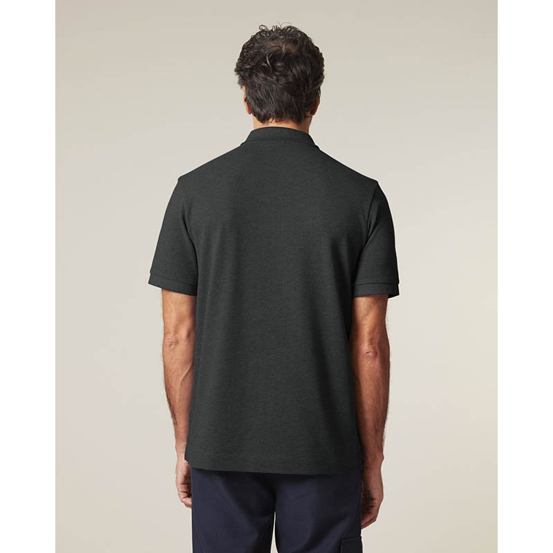 Unisex polokošeľa (STANLEY\STELLA Prepster 2.0) > šedá (dark heather) > M