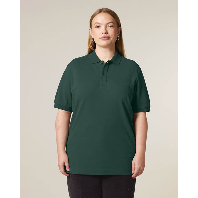 Unisex polokošeľa (STANLEY\STELLA Prepster 2.0) > zelená (glazed) > 2XS