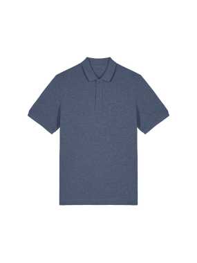 Unisex polokošeľa (STANLEY\STELLA Prepster 2.0) > modrá (dark heather) > S