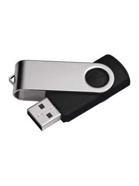 USB kľúč Twister 8GB > čierna