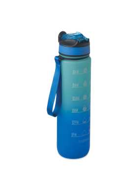 Športová RPET fľaša na vodu 1 l > modrá(royal)