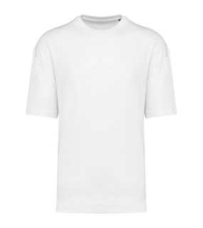 Unisex tričko (OVERSIZED SHORT SLEEVE UNISEX T-SHIRT) > biela > L