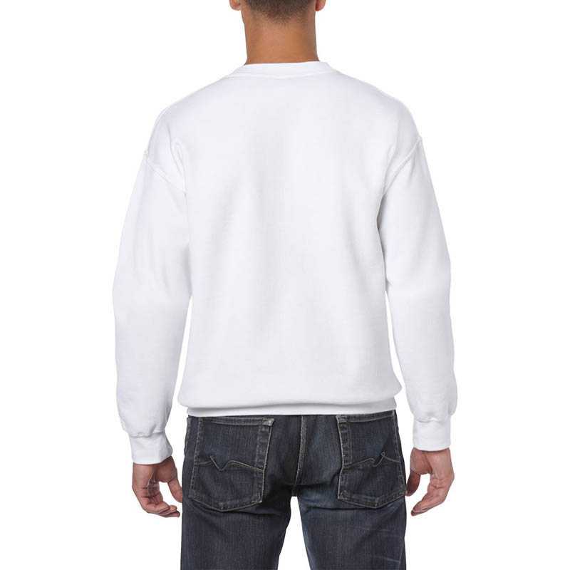 Unisex mikina (GILDAN ADULT CREWNECK SWEATSHIRT) > biela > S