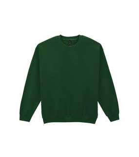 Unisex mikina (GILDAN ADULT CREWNECK SWEATSHIRT) > zelená (forest) > 3XL