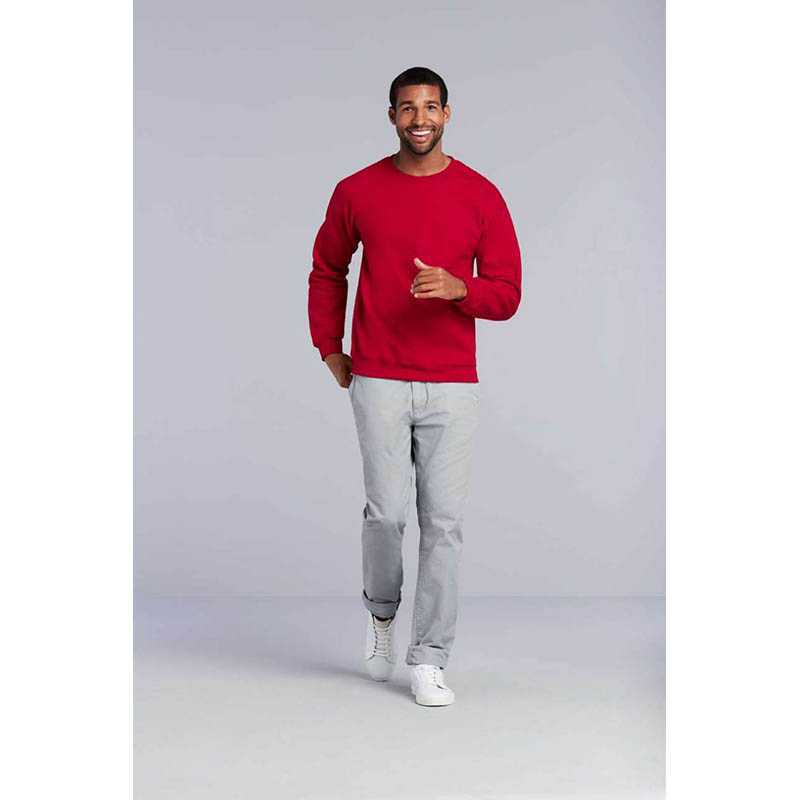 Unisex mikina (GILDAN ADULT CREWNECK SWEATSHIRT) > červená > S
